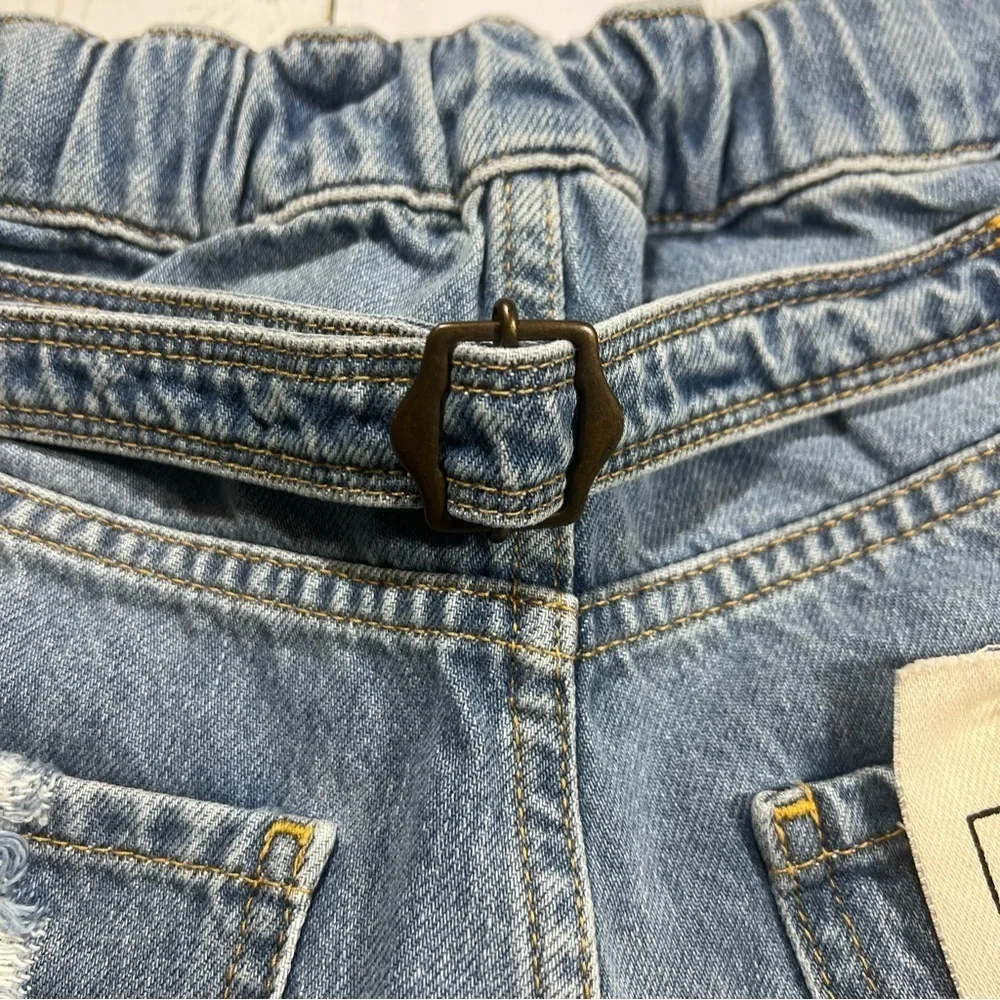 SER.O.YA Maggie Mid Rise 90s Style High Waist Vintage Straight Jean In Mojave 26 - Picture 9 of 14